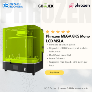 NEW Phrozen MEGA 8KS Mono LCD MSLA Resin Large 3D Printer High Speed